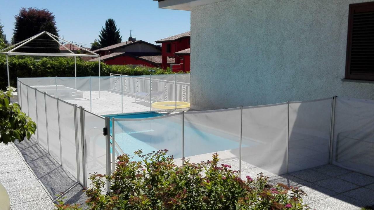 B&B Villa Monterosa Con Piscina Castronno エクステリア 写真